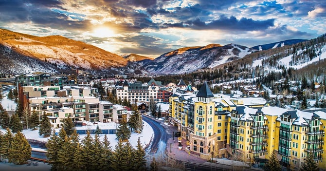 Skiing in Beaver Creek and Vail