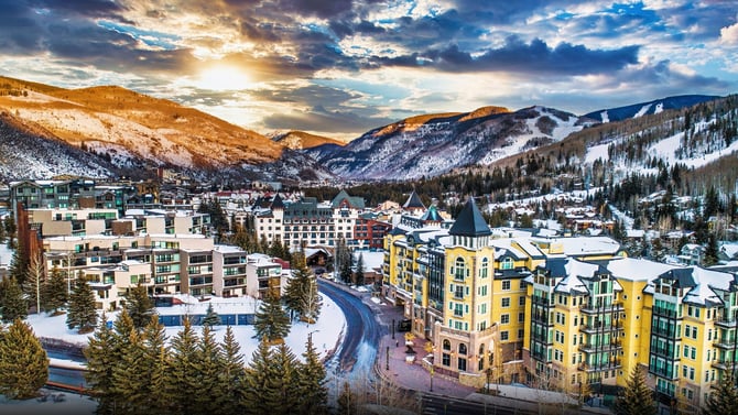 Skiing in Beaver Creek and Vail